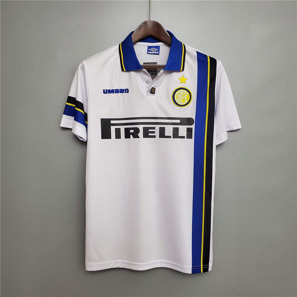 Inter Milan Away 1997-98 Football Shirt Soccer Jersey Retro Vintage