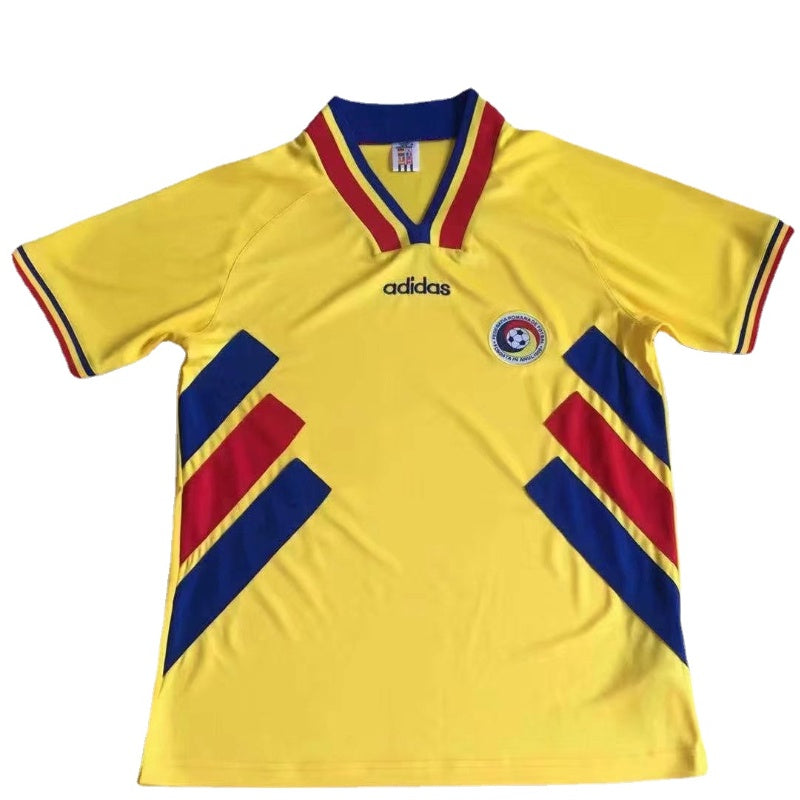 Romania Home Kit 1994 Football Shirt Soccer Jersey Retro Vintage