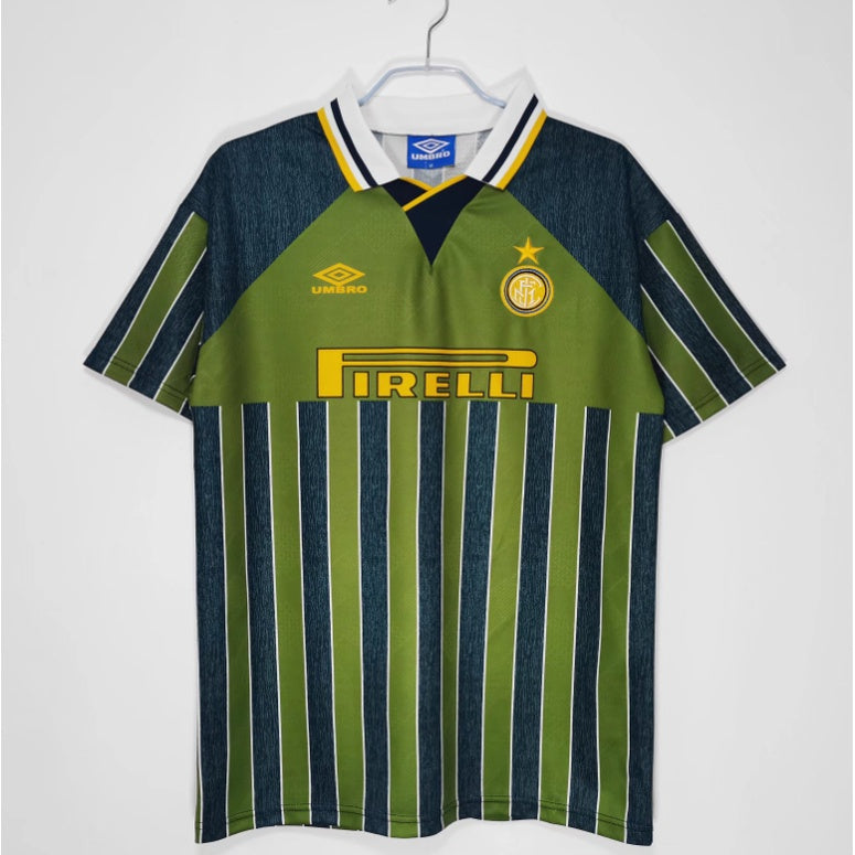 Inter Milan Away 3rd 1995-96 Football Shirt Soccer Jersey Retro Vintage