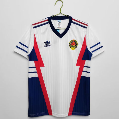 Yugoslavia Away 1990 Football Shirt Soccer Jersey Retro Vintage
