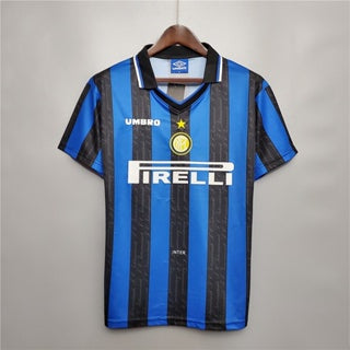 Inter Milan Home 1997-98 Football Shirt Soccer Jersey Retro Vintage