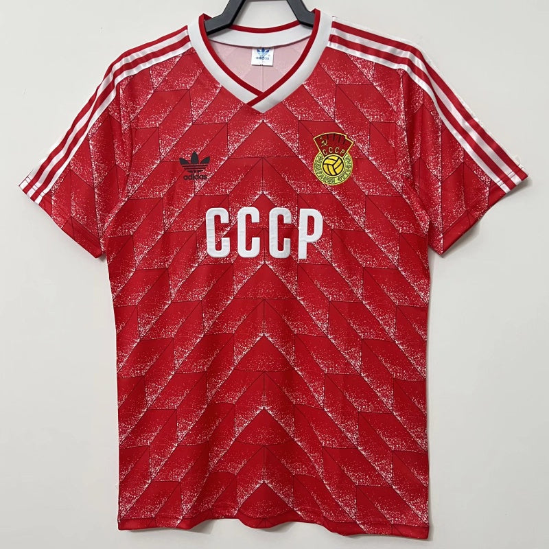Soviet Union CCCP Russia Home Shirt 1988-89 Football Shirt Soccer Jersey Retro Vintage