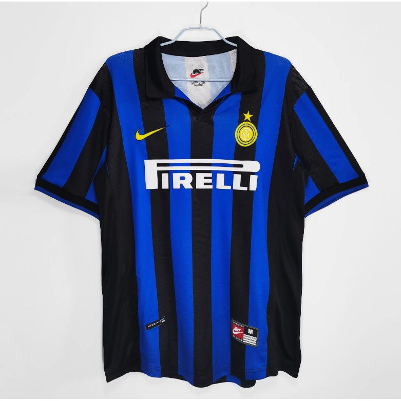 Inter Milan Home 1998-99 Football Shirt Soccer Jersey Retro Vintage
