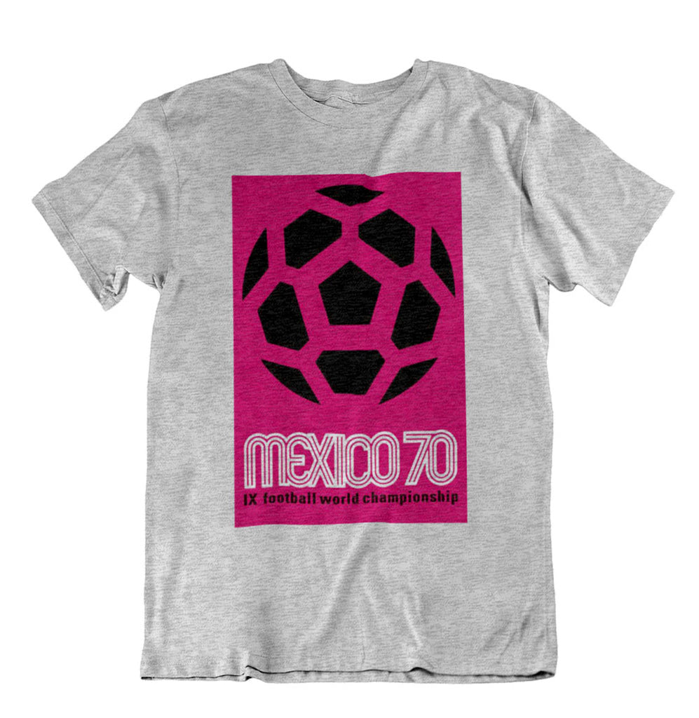 Retro Mexico 1980 World Cup Poster T-Shirt