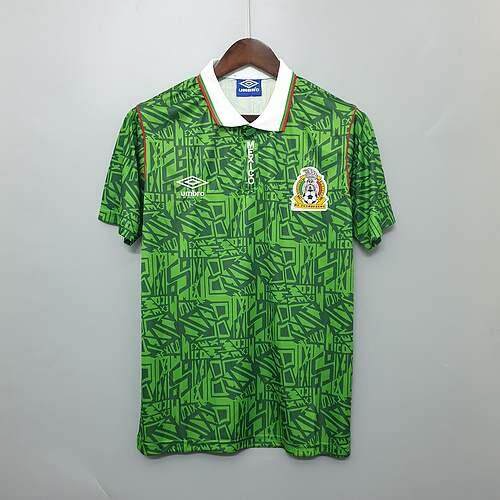 Mexico Home 1994 Football Shirt Soccer Jersey Retro Vintage