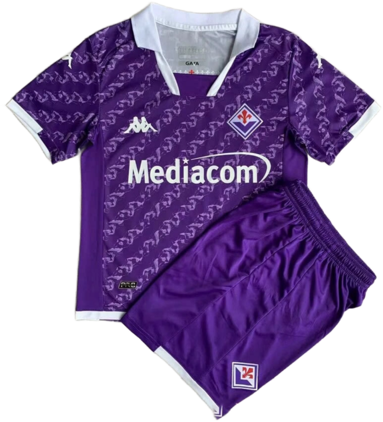 Kids Fiorentina Home 2023/24 Football Kit