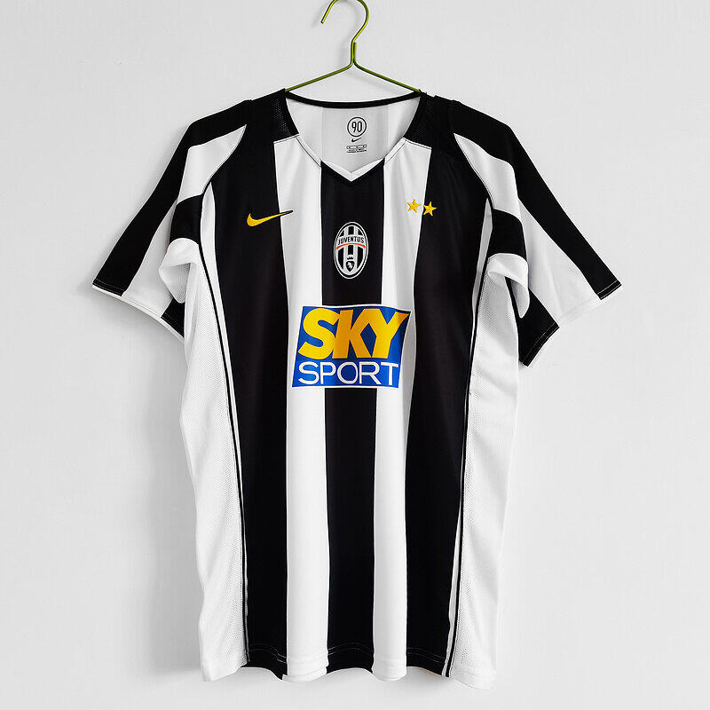 Juventus Home 2004-05 Football Shirt Soccer Jersey Retro Vintage