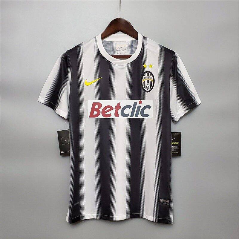 Juventus Home 2011-12 Football Shirt Soccer Jersey Retro Vintage