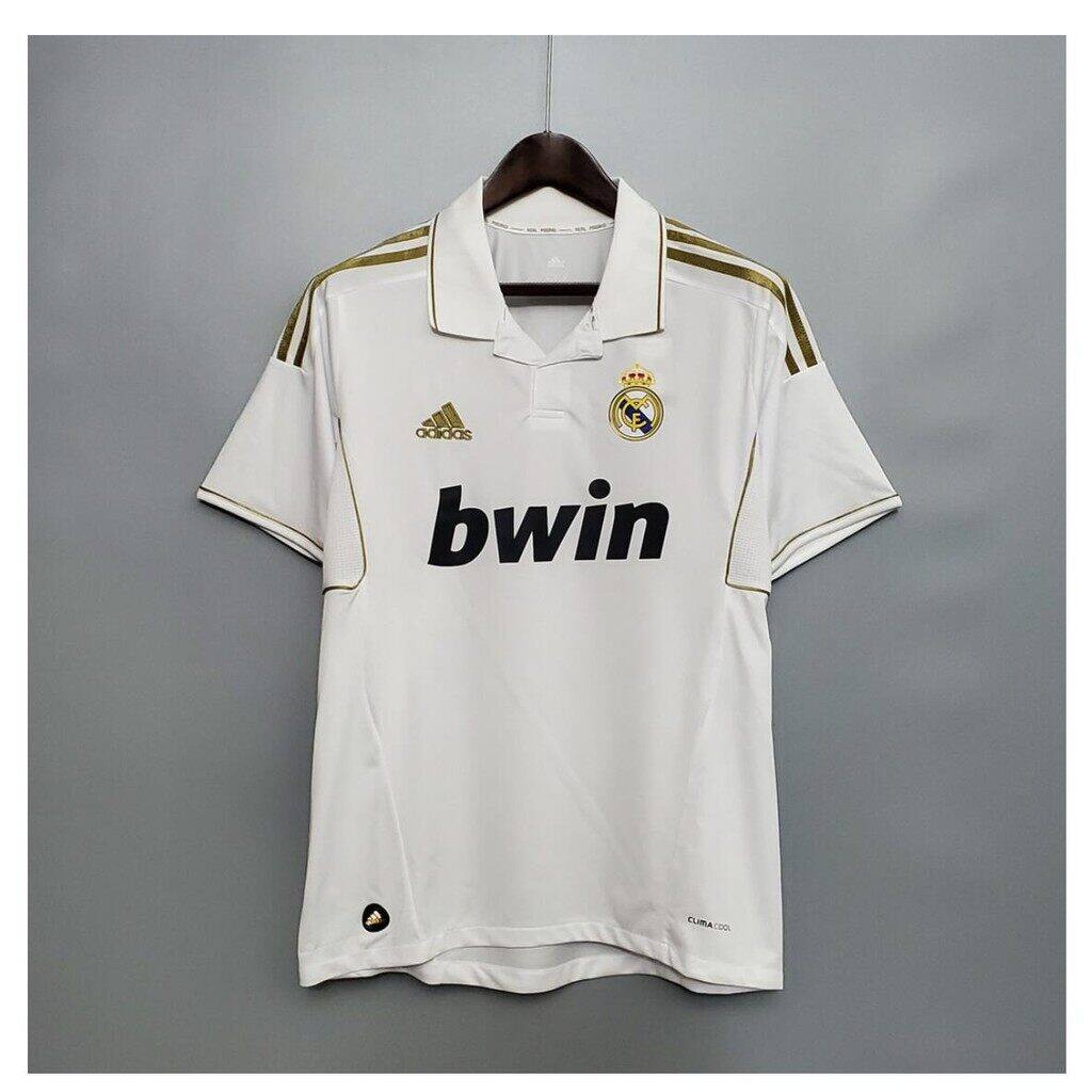 Real Madrid Home 2011-12 Football Shirt Soccer Jersey Retro Vintage