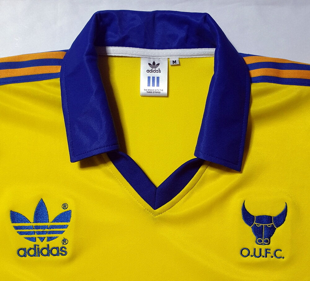 Retro Oxford United Home 1981 Football Shirt Soccer Jersey Vintage