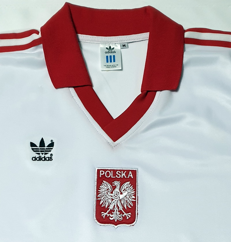 Retro Poland Home 1982 Football Shirt Soccer Jersey Vintage
