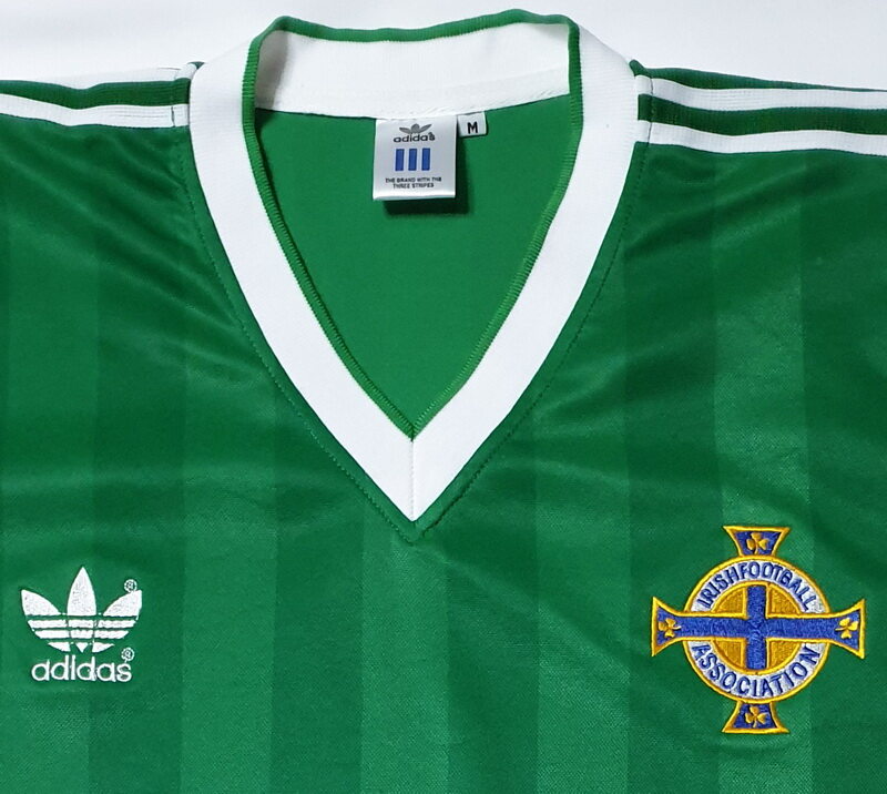 Retro Northern Ireland Home 1984 Football Shirt Soccer Jersey Vintage