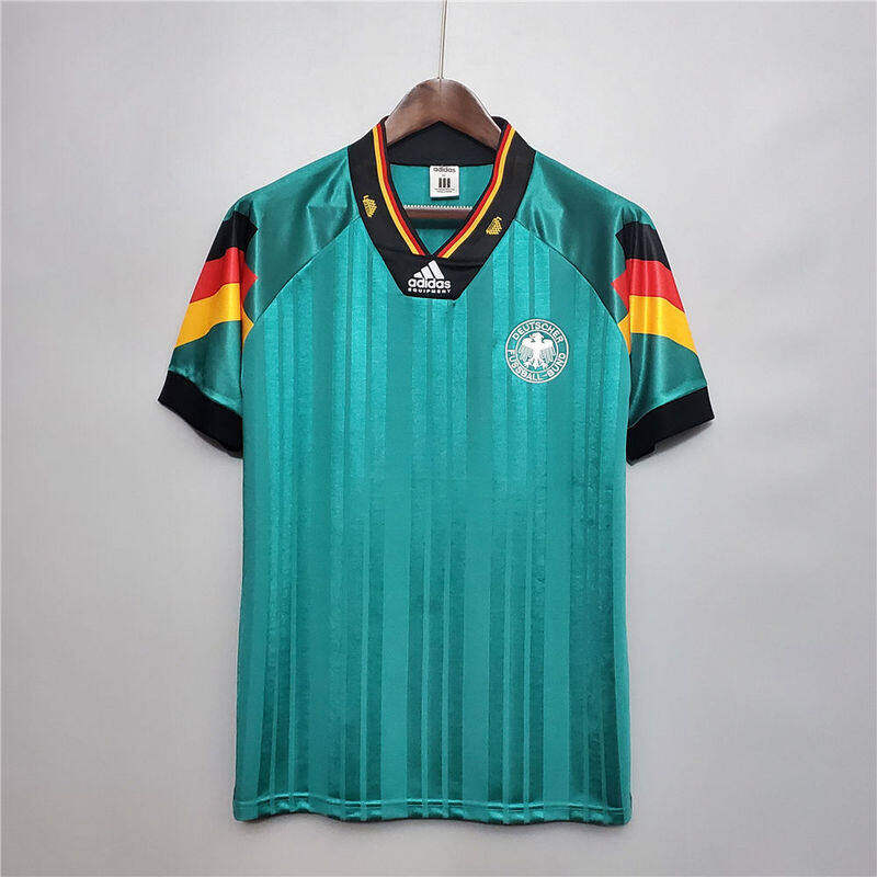Germany Away 1992 Football Shirt Soccer Jersey Retro Vintage
