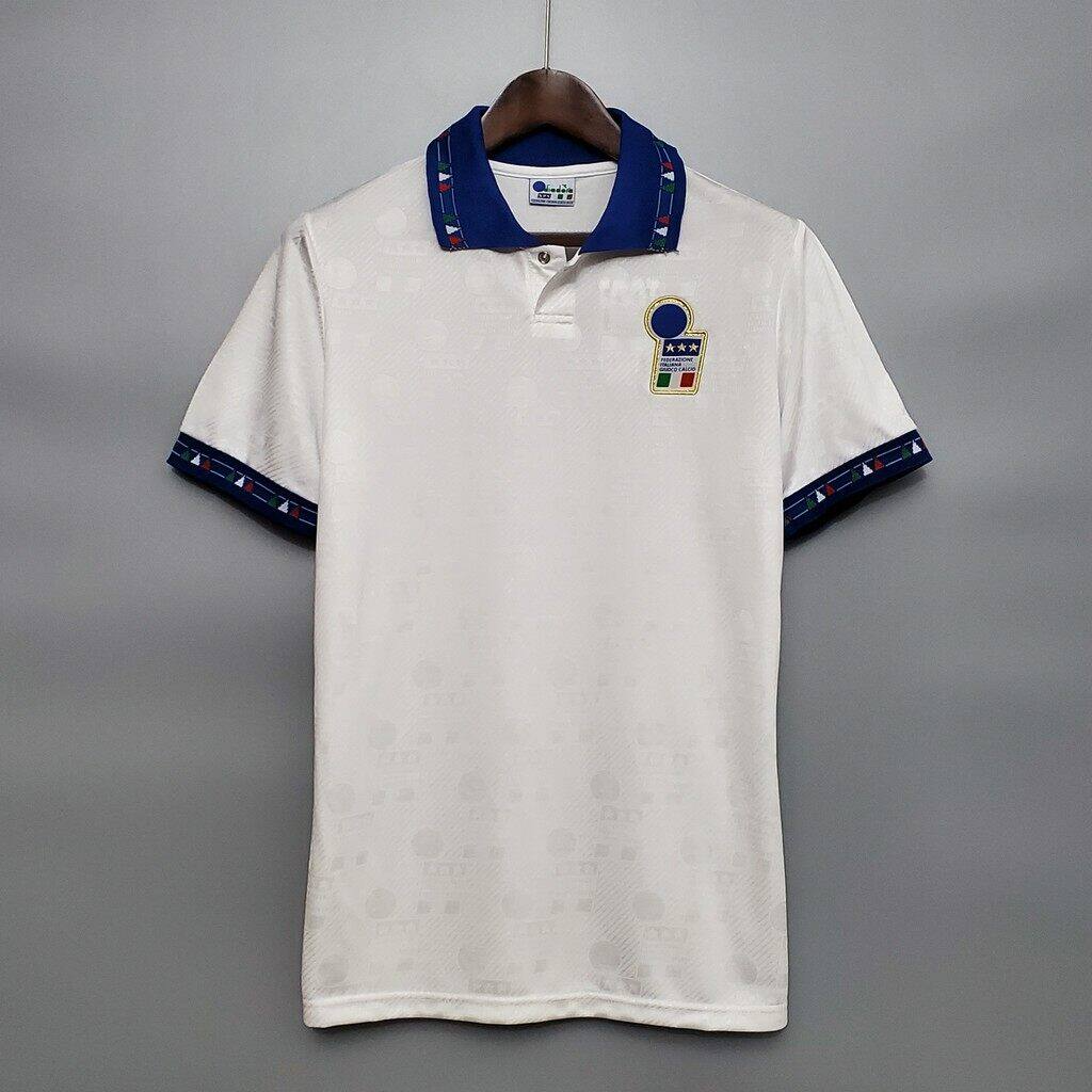 Italy Away 1994 Football Shirt Soccer Jersey Retro Vintage