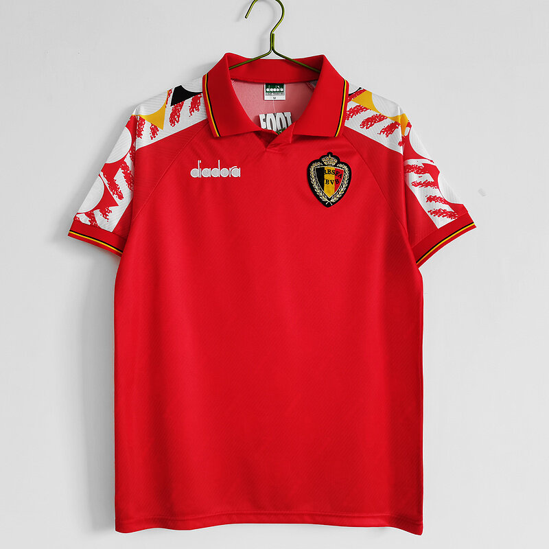 Belgium Home 1995 Football Shirt Soccer Jersey Retro Vintage