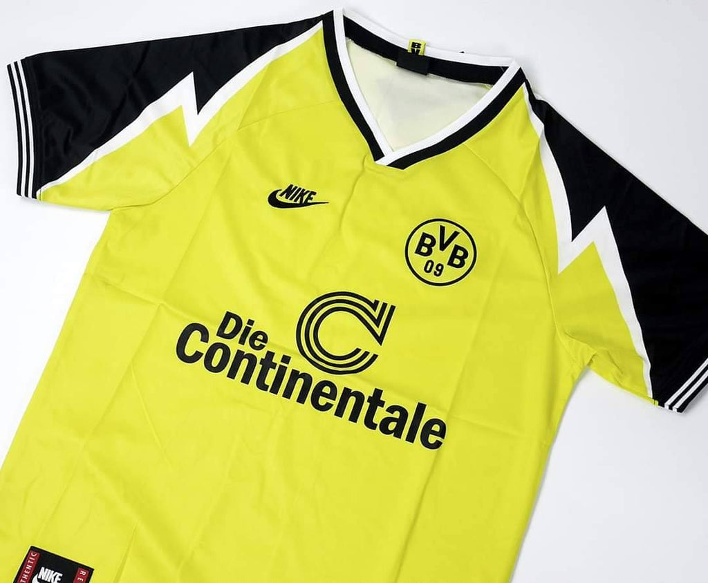 Borussia Dortmund Home 1995-96 Football Shirt Soccer Jersey Retro Vintage