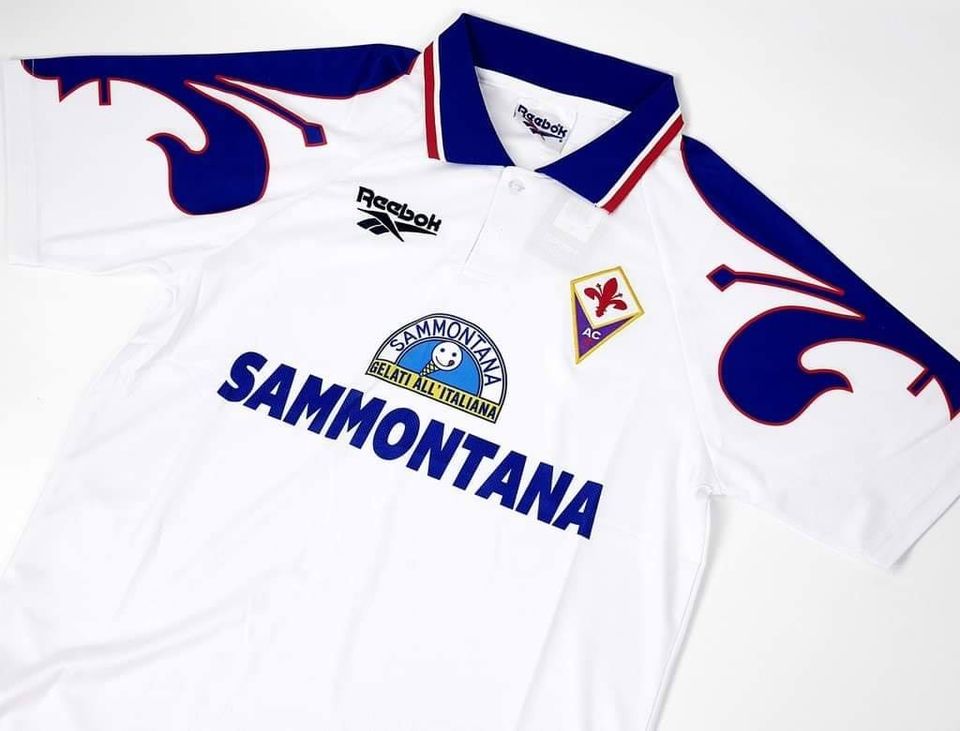 ACF Fiorentina Away 1995-97 Football Shirt Soccer Jersey Retro Vintage