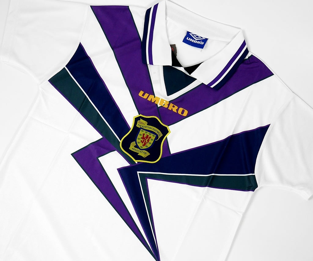 Scotland Away Kit 1996 Football Shirt Soccer Jersey Retro Vintage