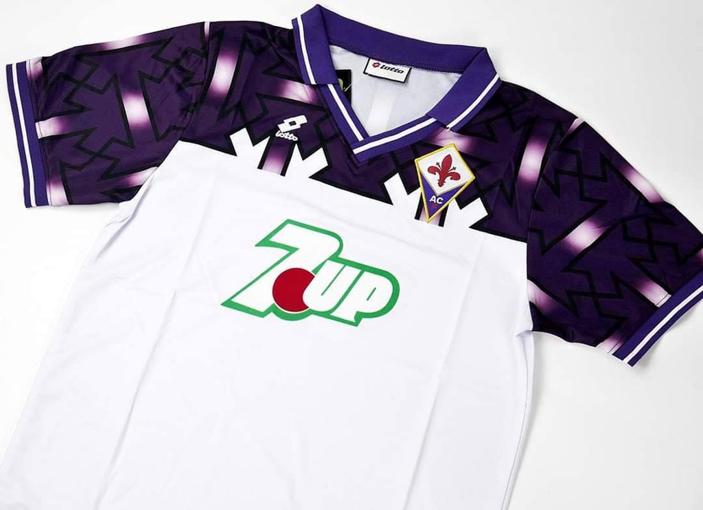 ACF Fiorentina Away 1992-93 Football Shirt Soccer Jersey Retro Vintage