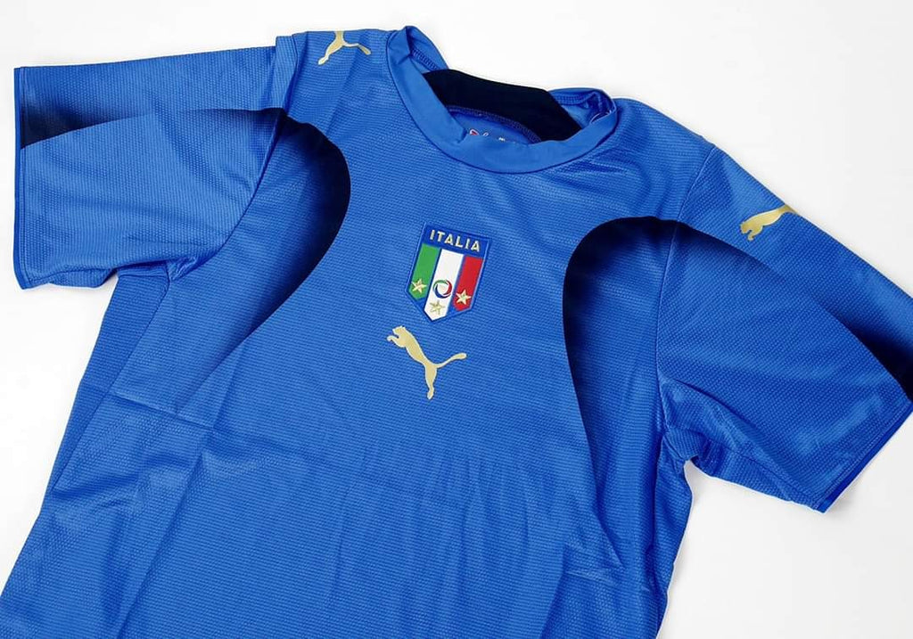 Italy Home Kit 2006 Football Shirt Soccer Jersey Retro Vintage