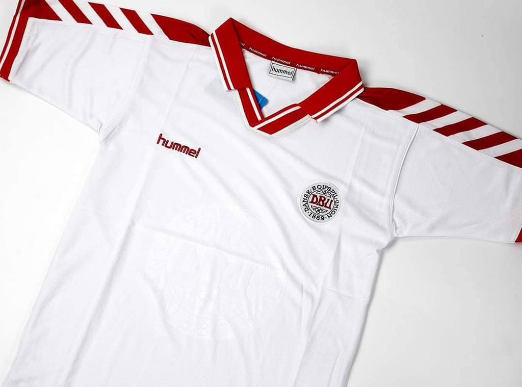 Denmark Away Kit 1998 Football Football Shirt Soccer Jersey Retro Vintage