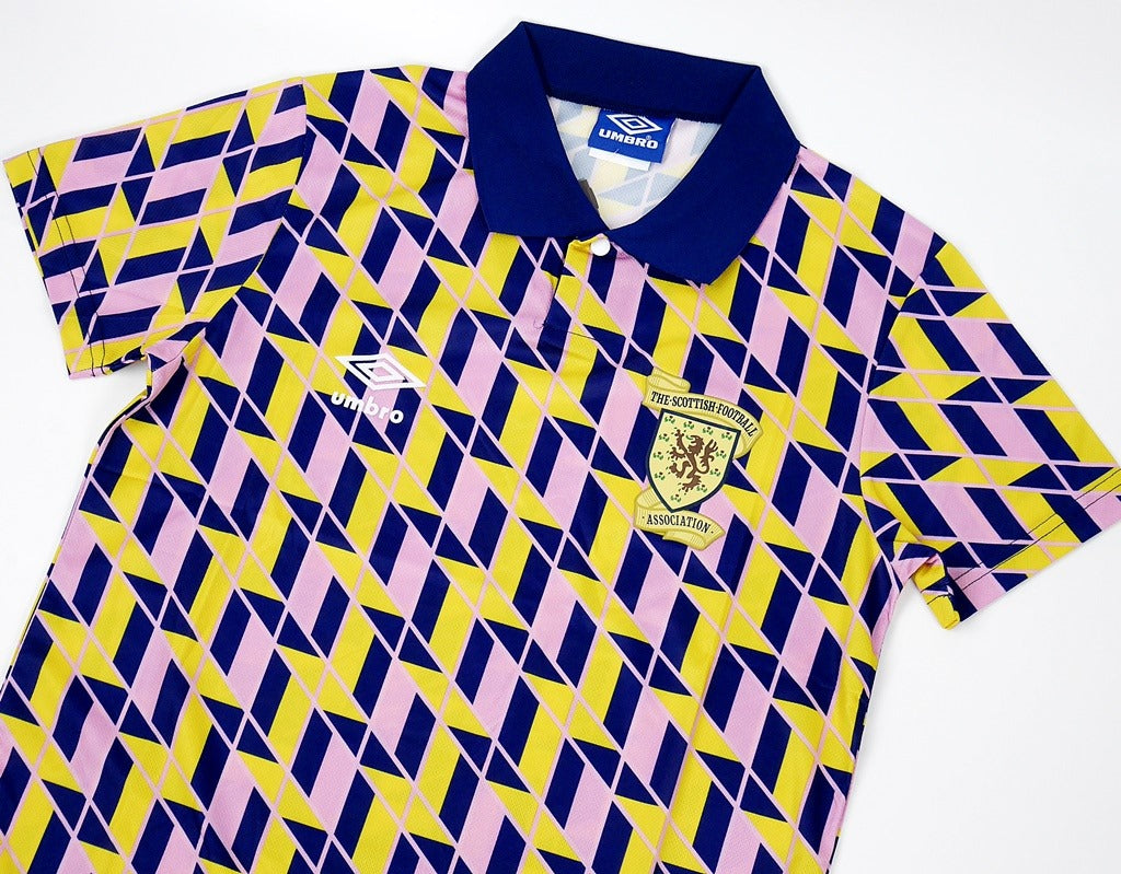 Scotland Training Kit 1990-93 Football Shirt Soccer Jersey Retro Vintage