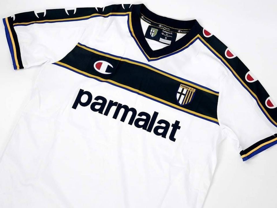 Parma Away Kit 2002-03 Football Shirt Soccer Jersey Retro Vintage