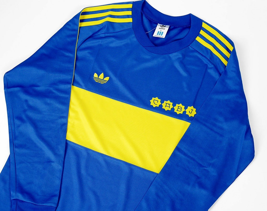 Boca Juniors Home 1981-82 Football Shirt Soccer Jersey Retro Vintage