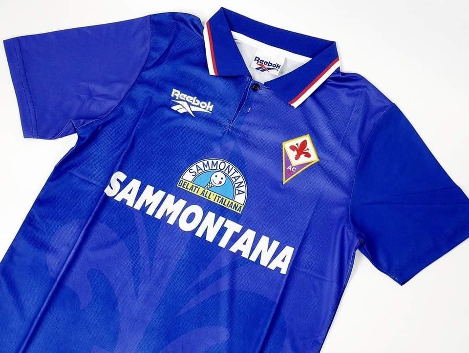 ACF Fiorentina Home 1995-97 Football Shirt Soccer Jersey Retro Vintage