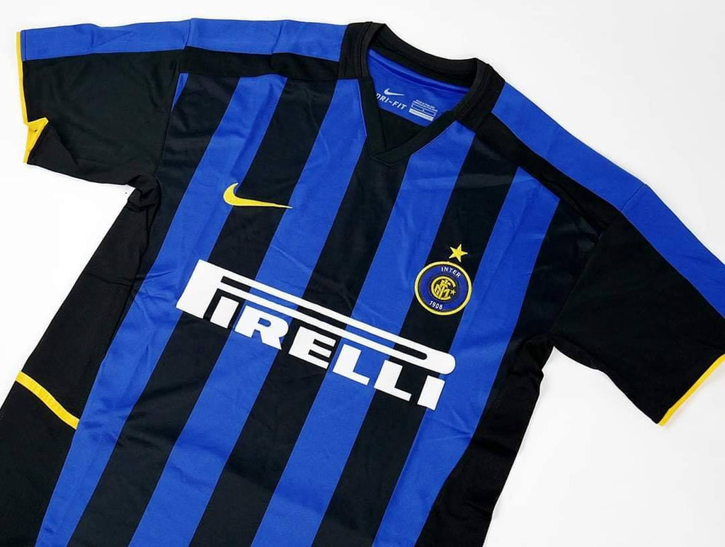 Inter Milan Home 2002-03 Football Shirt Soccer Jersey Retro Vintage