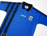 Argentina Away Kit 1994 World Cup Football Shirt Soccer Jersey Retro Vintage