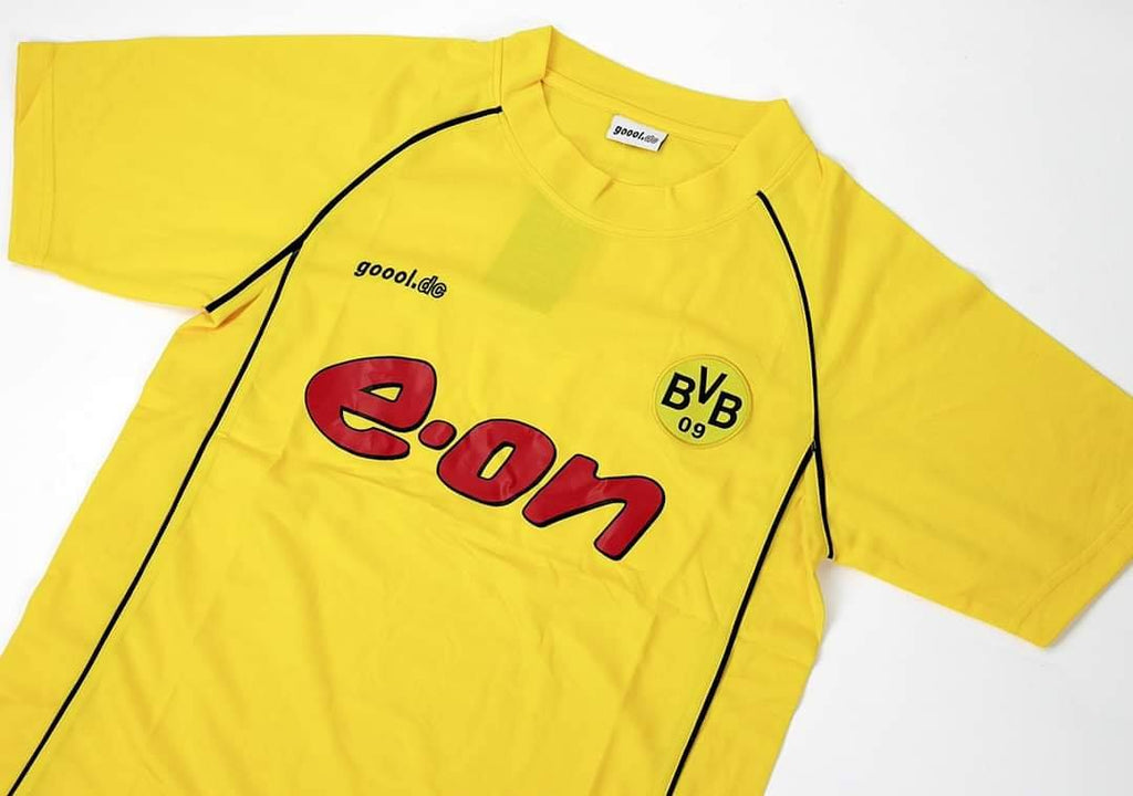 Borussia Dortmund Home Kit 2002-03 Football Shirt Soccer Jersey Retro Vintage