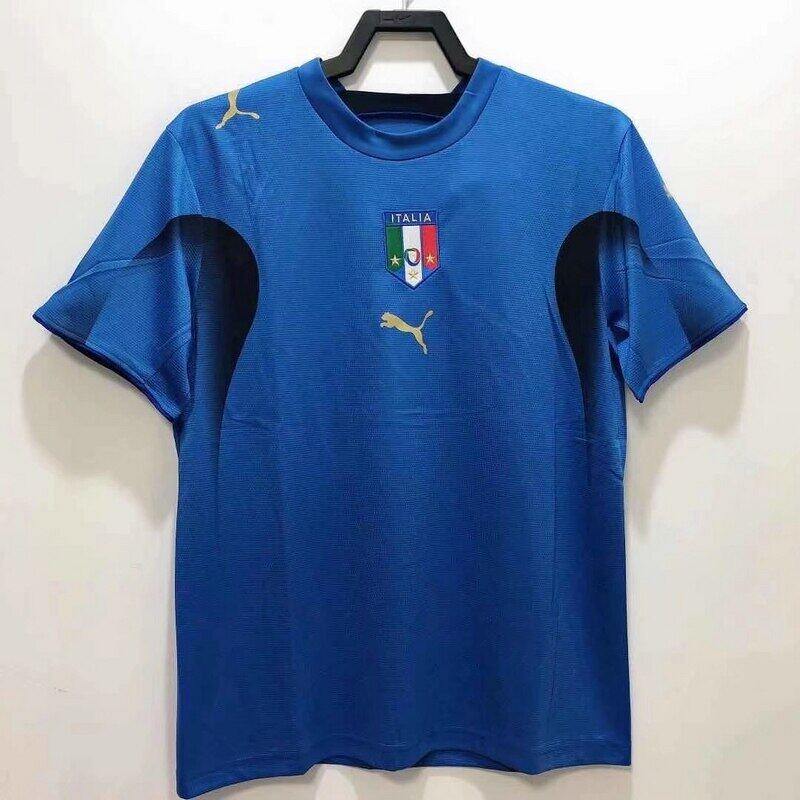 Italy Home 2006 Football Shirt Soccer Jersey Retro Vintage