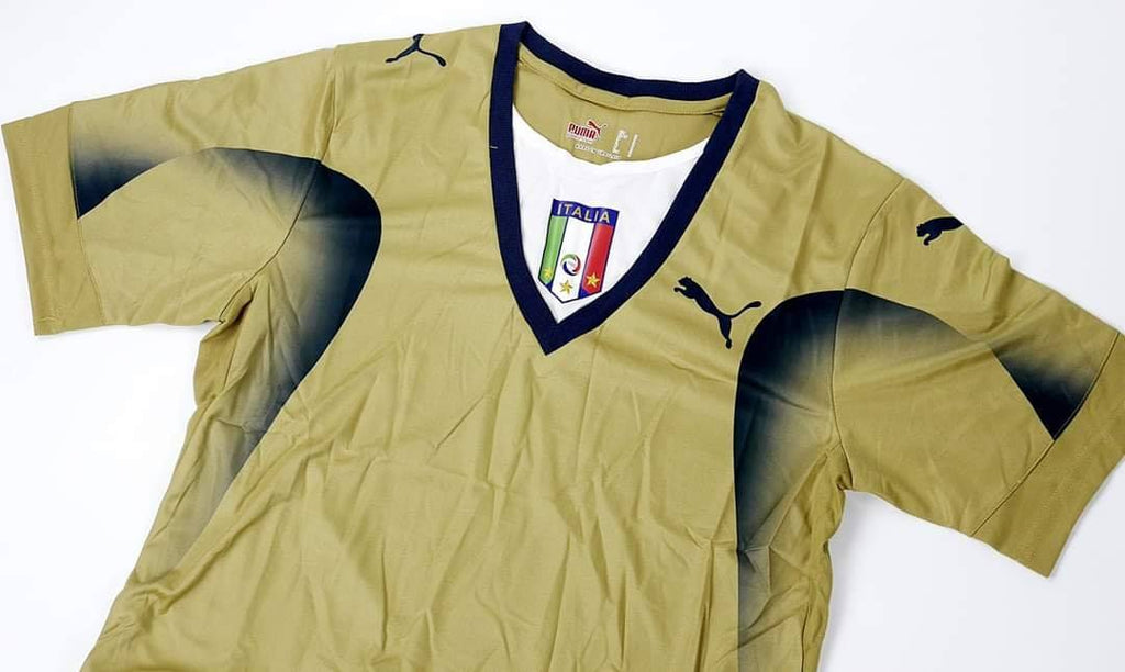Italy Goalkeeper Home Kit 2006 Football Shirt Soccer Jersey Retro Vintage