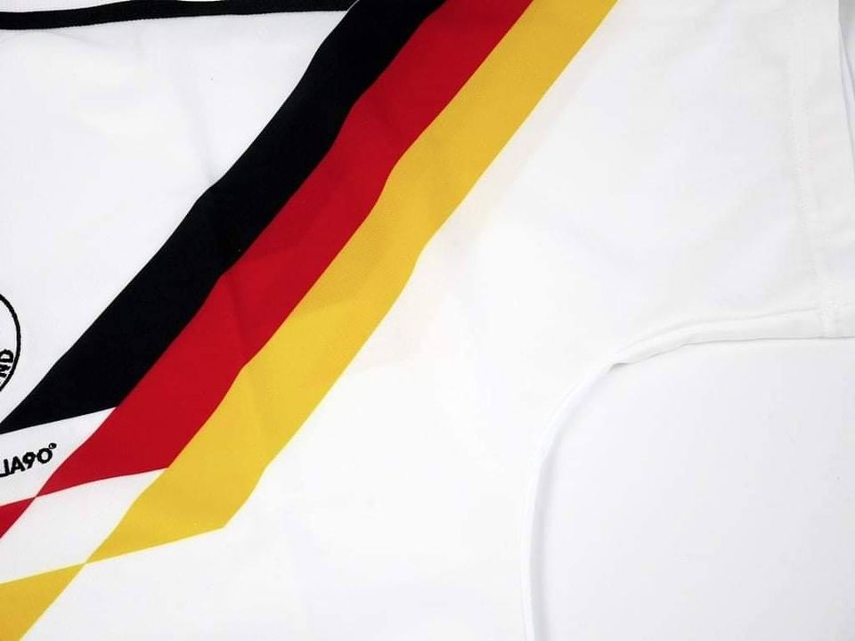 Germany Home 1990 World Cup Final Football Shirt Soccer Jersey Retro V ...