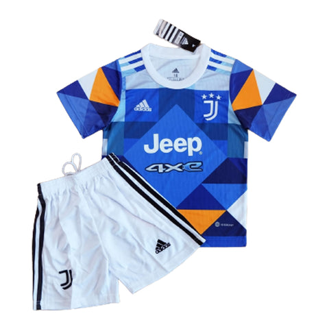 Kids Juventus 4th 2022/23 Football Kit